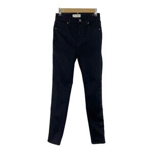 Madewell Womens Size 25 10" High-Rise Skinny Jeans in Carbondale Wash F9226